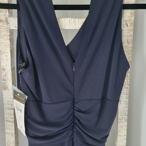 Donna Ricco NWT navy dress size 10 - Picture 6 of 6